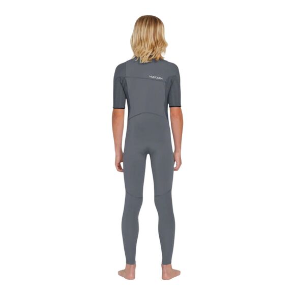 Volcom Big Boys 2mm Wetsuit Spring Suit Chest Zip Size 14 - Picture 4 of 5